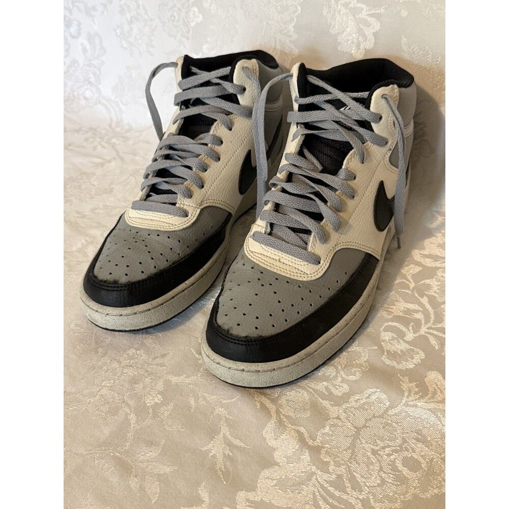 Size 9 - Nike Court Vision Next Nature Mid Light Smoke Grey Sail
